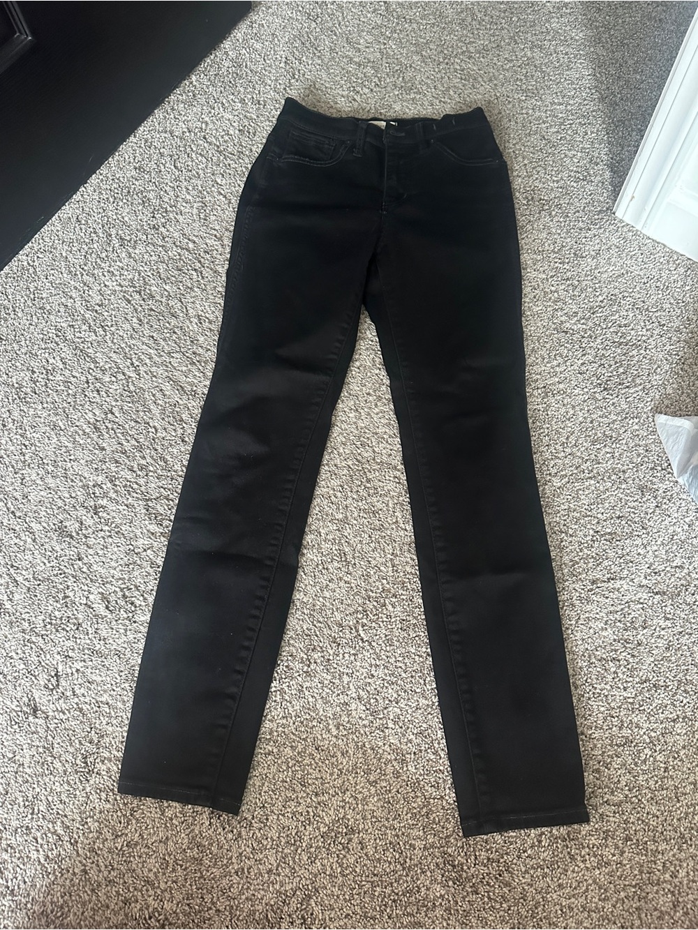 Madewell Black Skinny Jeans